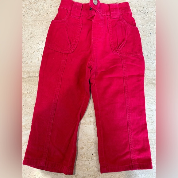 🎀5 for $25🎀 PINK 2T CORDUROY PANTS - Picture 1 of 4